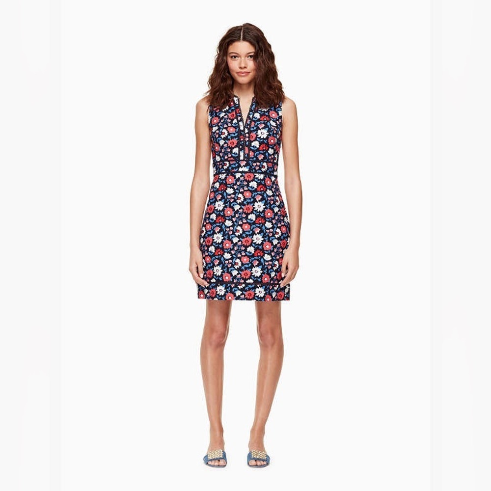 Kate spade โ ๏ธ - Shore Thing Daisy Jacquard Sheath Dress size 2